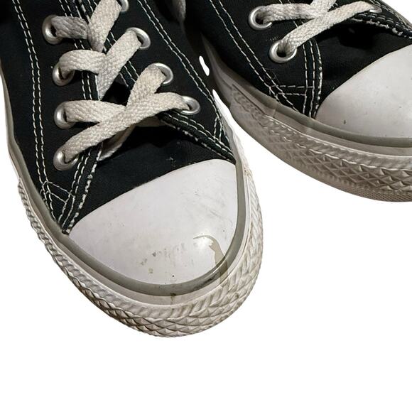 Converse Women’s Chuck Taylor All Star Double Tongue Black White Sneakers SZ 8 - Picture 8 of 9
